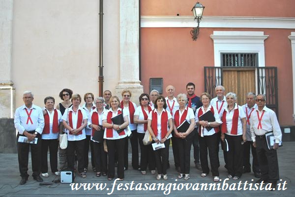 24/06/2017. Intervista al Coro della Confraternita San Giovanni Battista.