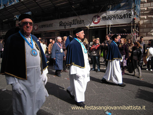 03/02/2012. Il consiglio direttivo della confraternita San Giovanni Battista.