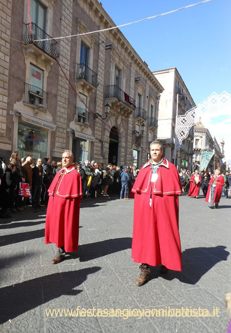 03/02/2014. Il consiglio direttivo della confraternita San Giovanni Battista.