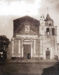 Il vecchio prospetto della Chiesa Madre sino al 1930