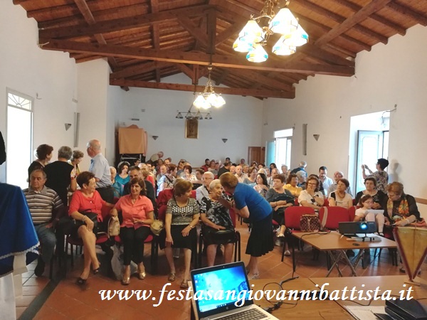 16/06/2018. Alcuni momenti della conferenza svoltasi presso il Salone Parrocchiale di Via Immacolata a S.G.Galermo.