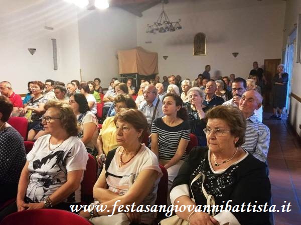 16/06/2018. Alcuni momenti della conferenza svoltasi presso il Salone Parrocchiale di Via Immacolata a S.G.Galermo.