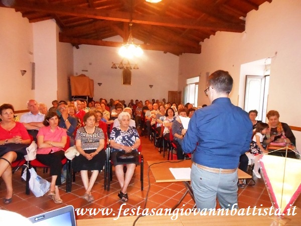 16/06/2018. Alcuni momenti della conferenza svoltasi presso il Salone Parrocchiale di Via Immacolata a S.G.Galermo.
