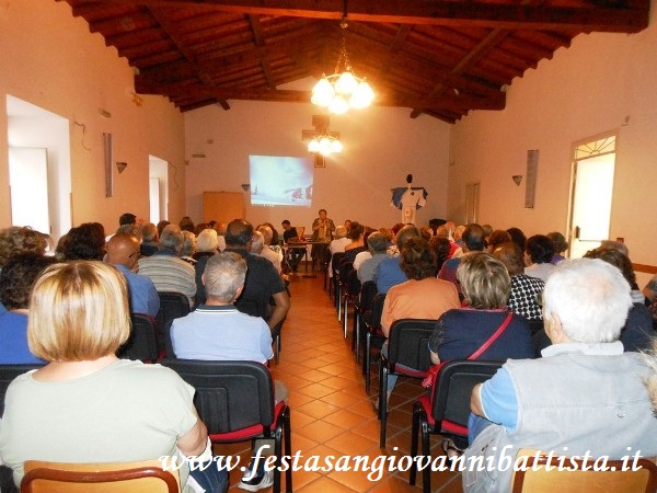 16/06/2018. Alcuni momenti della conferenza svoltasi presso il Salone Parrocchiale di Via Immacolata a S.G.Galermo.