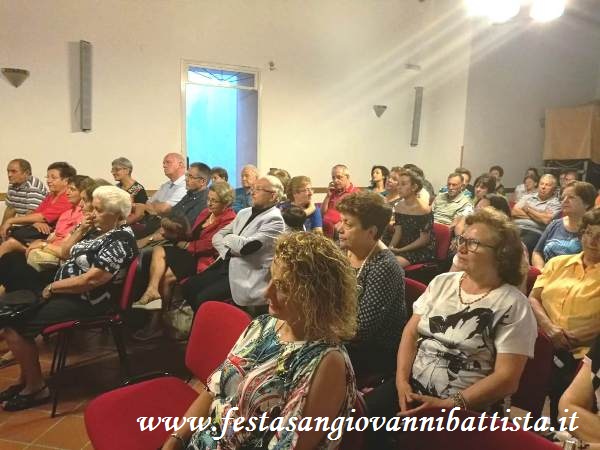 16/06/2018. Alcuni momenti della conferenza svoltasi presso il Salone Parrocchiale di Via Immacolata a S.G.Galermo.
