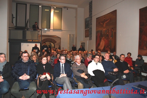 16/01/2018. Alcuni momenti della conferenza svoltasi presso il Museo Diocesano di Catania.