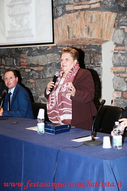 16/01/2018. Alcuni momenti della conferenza svoltasi presso il Museo Diocesano di Catania.