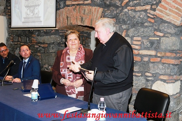 16/01/2018. Alcuni momenti della conferenza svoltasi presso il Museo Diocesano di Catania.