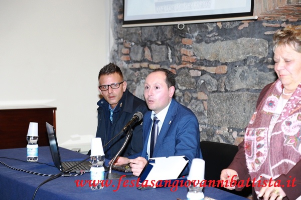 16/01/2018. Alcuni momenti della conferenza svoltasi presso il Museo Diocesano di Catania.