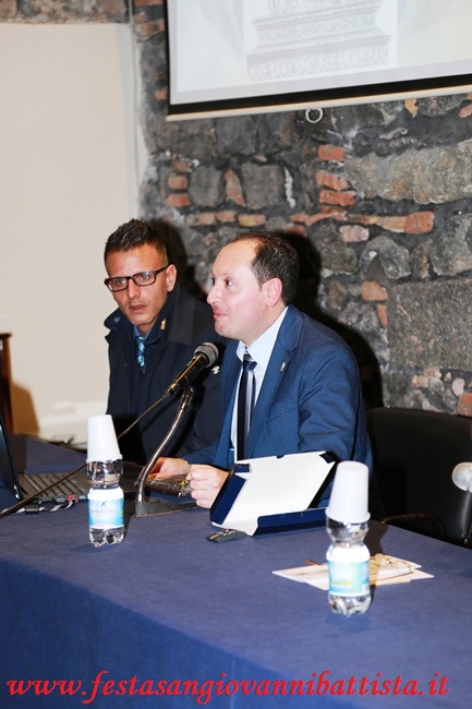 16/01/2018. Alcuni momenti della conferenza svoltasi presso il Museo Diocesano di Catania.