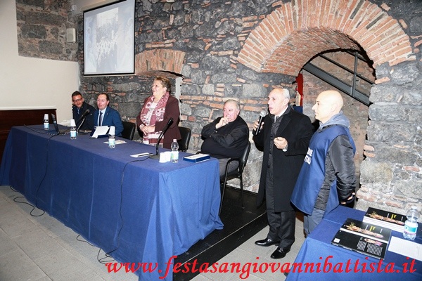 16/01/2018. Alcuni momenti della conferenza svoltasi presso il Museo Diocesano di Catania.
