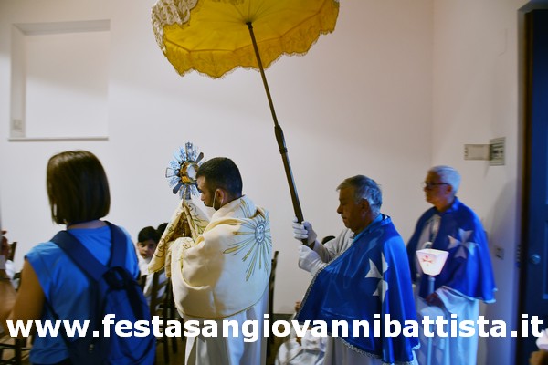 19/06/2022. Processione del Corpus Domini per le vie del quartiere.