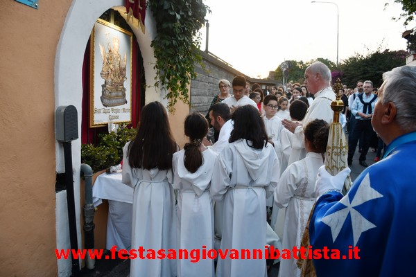 11/06/2023. Processione del Corpus Domini per le vie del quartiere.