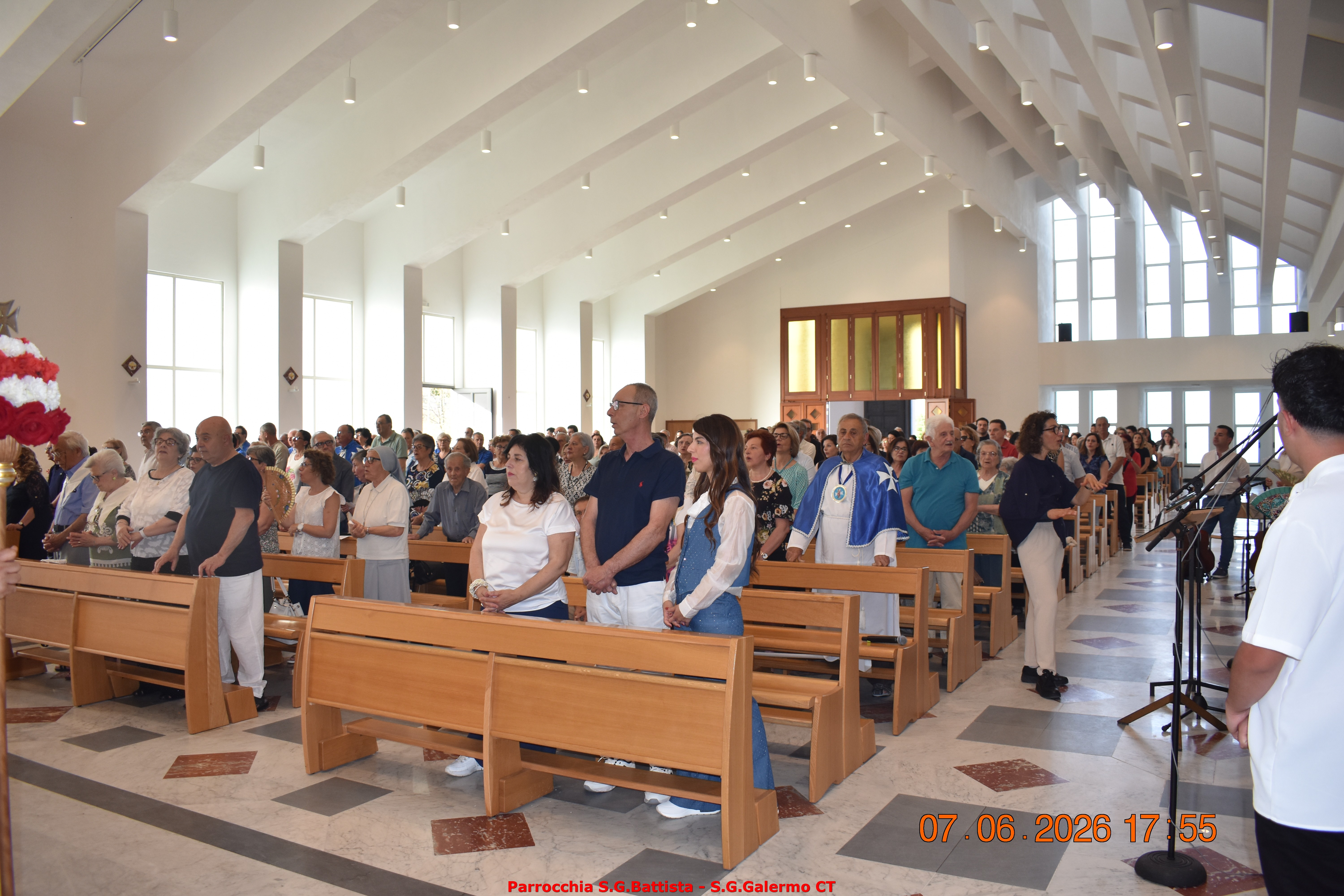 07/06/2026. Processione del Corpus Domini per le vie del quartiere.