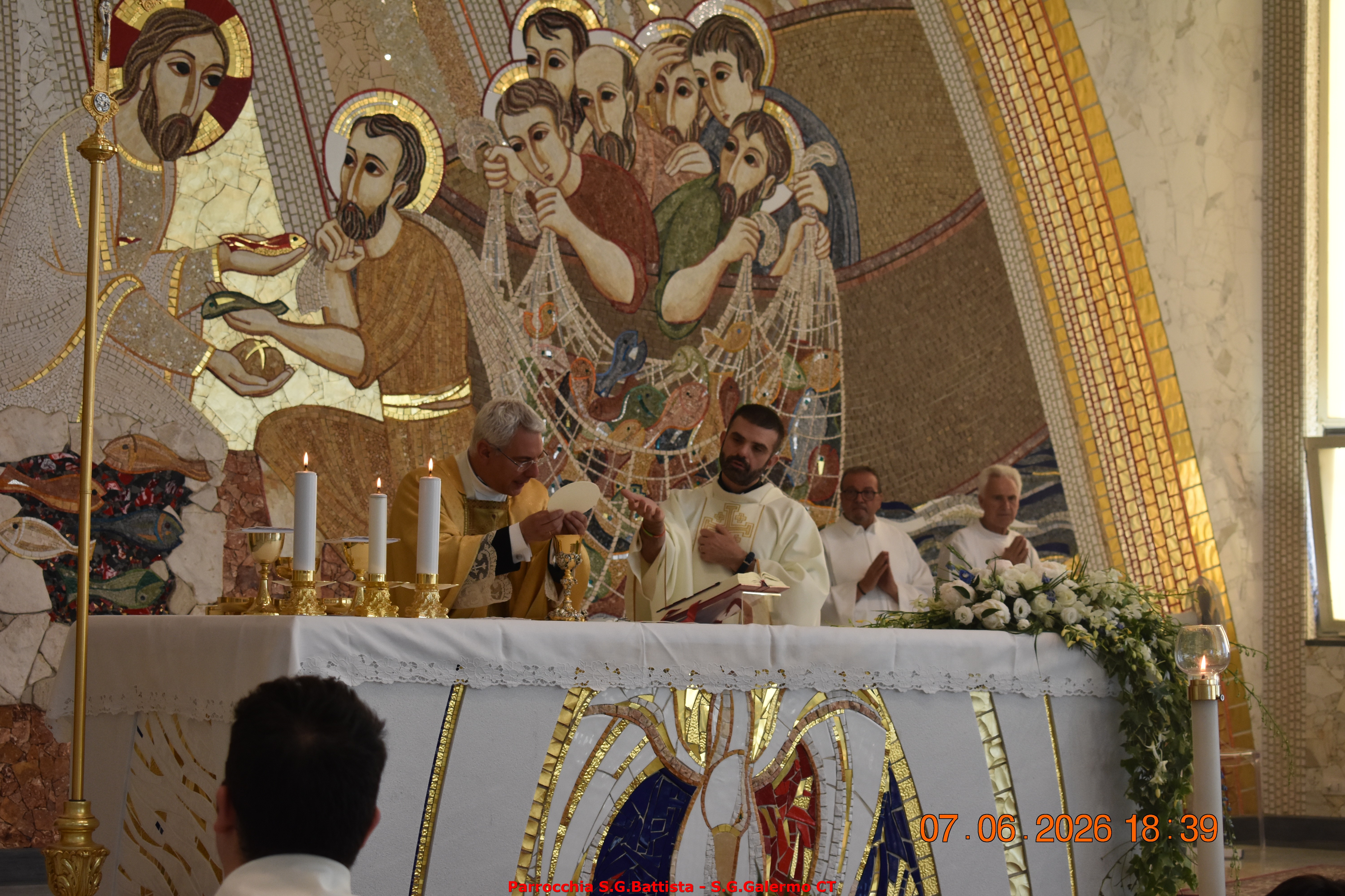 07/06/2026. Processione del Corpus Domini per le vie del quartiere.