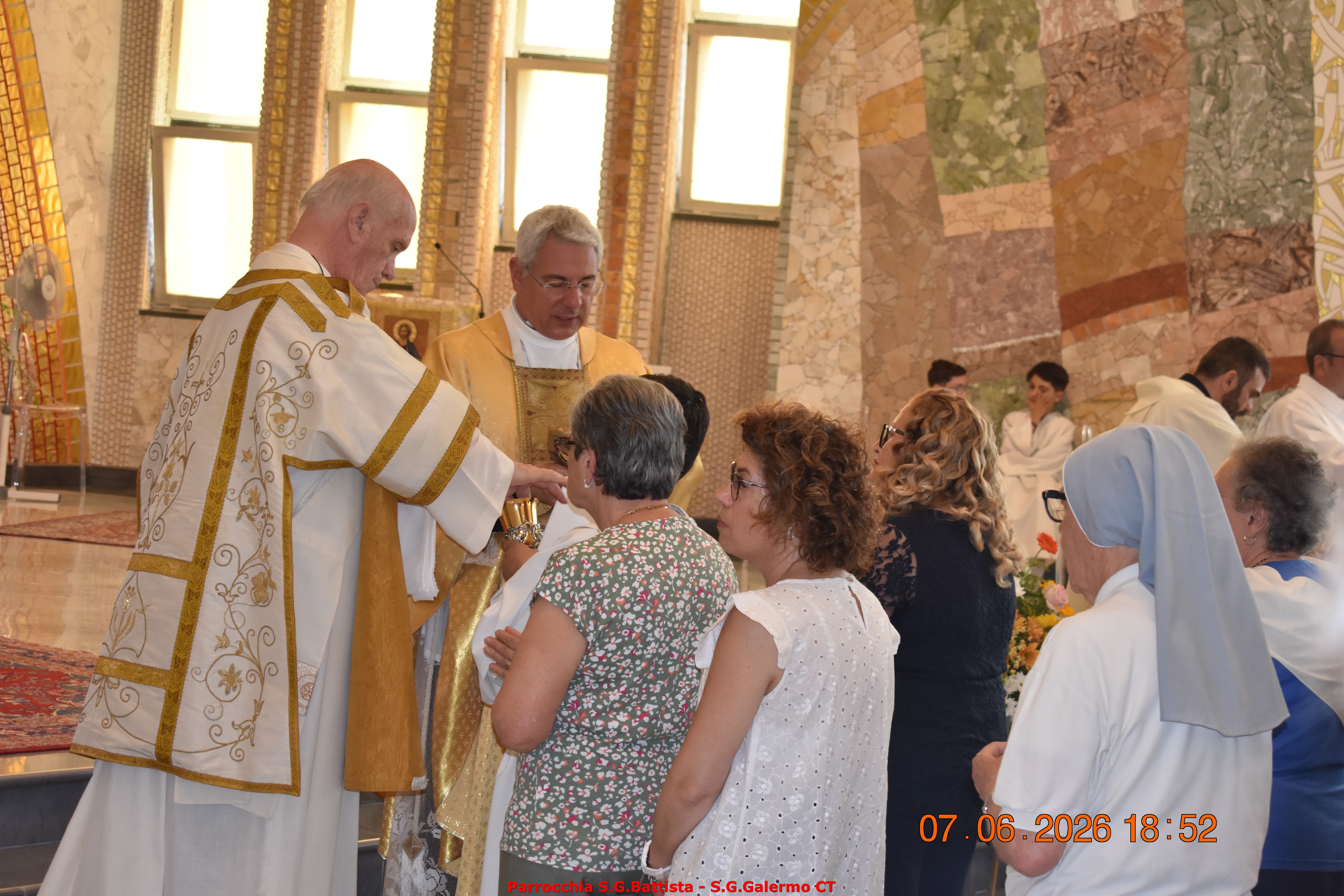 07/06/2026. Processione del Corpus Domini per le vie del quartiere.