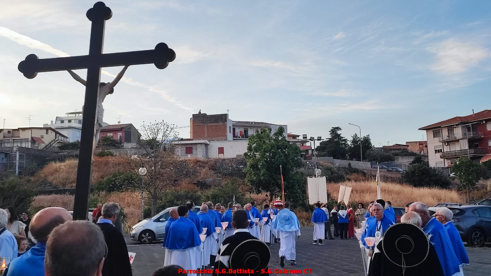 07/06/2026. Processione del Corpus Domini per le vie del quartiere.