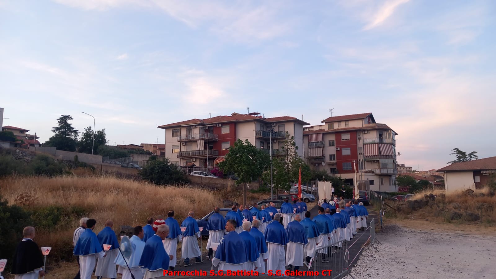 07/06/2026. Processione del Corpus Domini per le vie del quartiere.