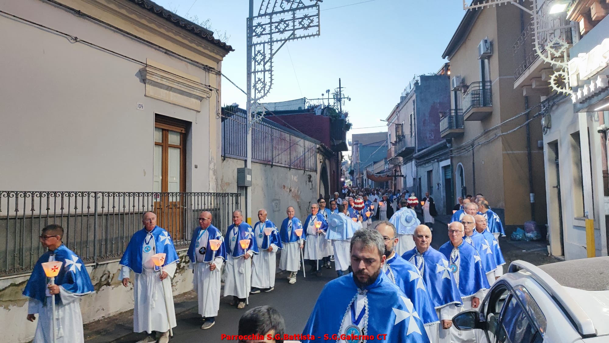 07/06/2026. Processione del Corpus Domini per le vie del quartiere.