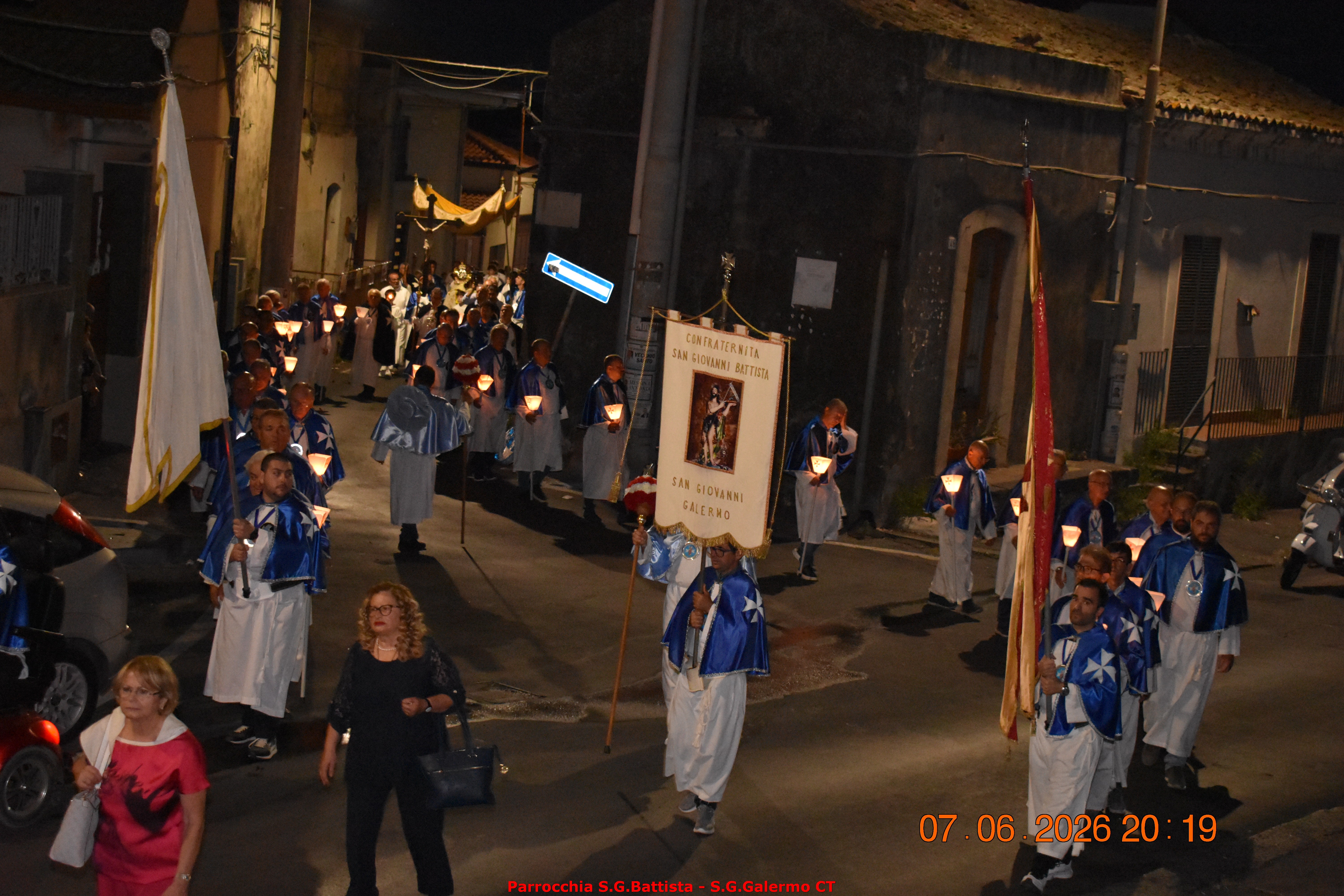 07/06/2026. Processione del Corpus Domini per le vie del quartiere.