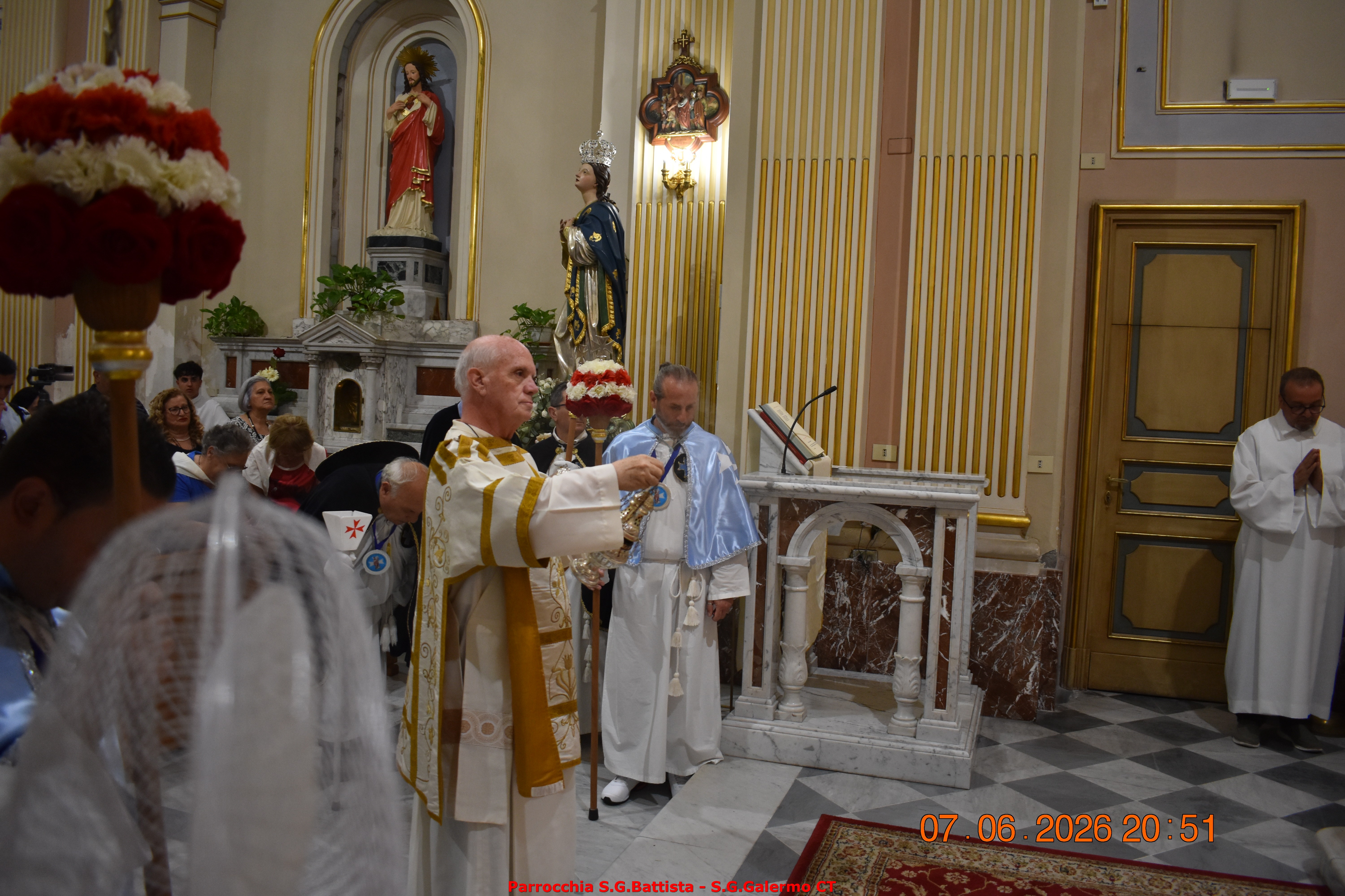 07/06/2026. Processione del Corpus Domini per le vie del quartiere.