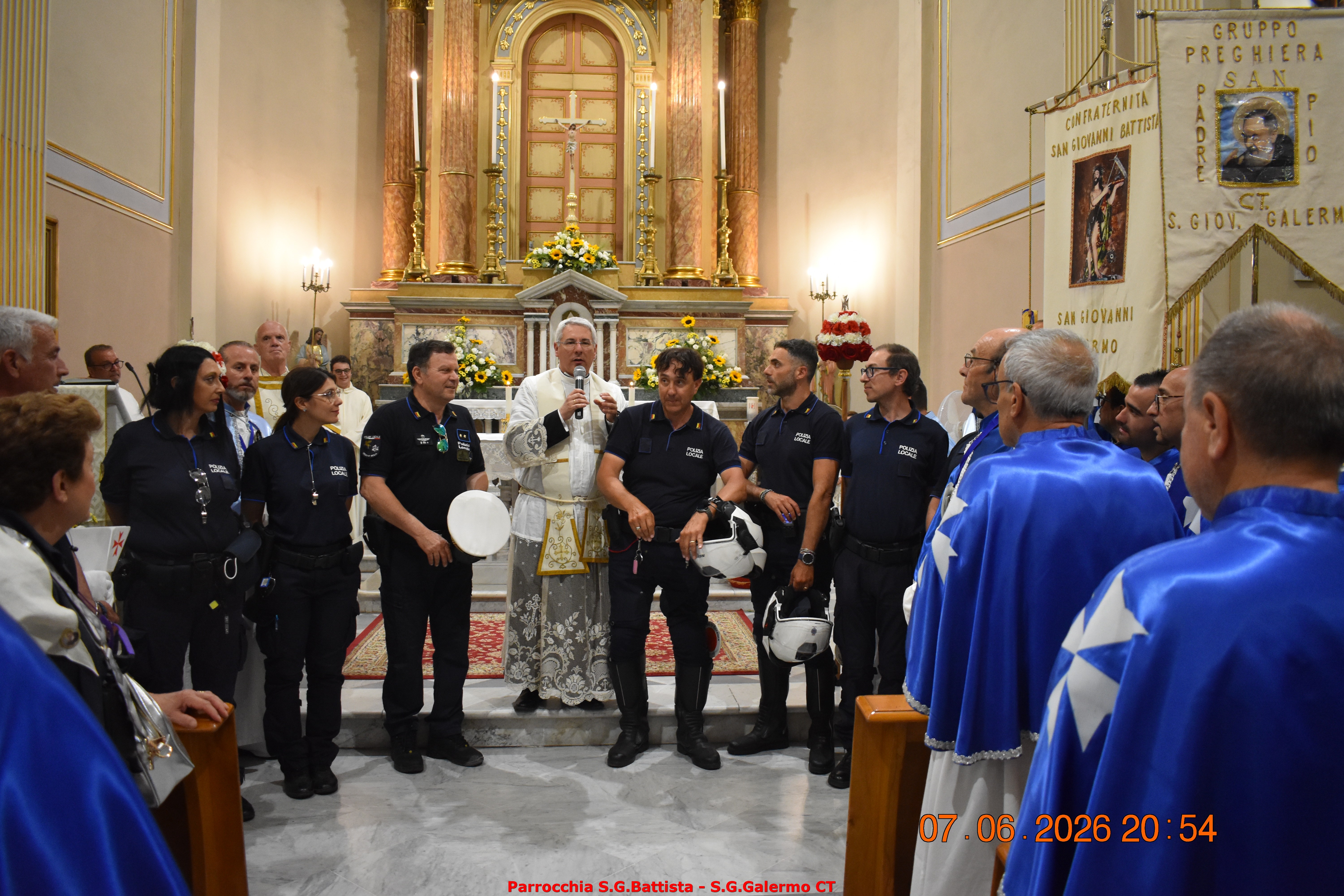 07/06/2026. Processione del Corpus Domini per le vie del quartiere.