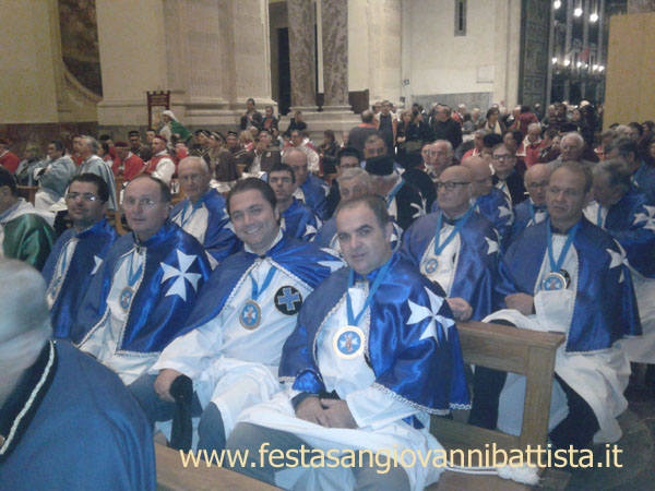 23/11/2014. La Confraternita di San Giovanni Battista nella Cattedrale di Catania.
