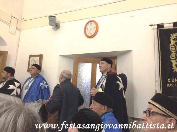 26/11/2017. Alcuni confrati appartenenti al Direttivo della Confraternita San Giovanni Battista.