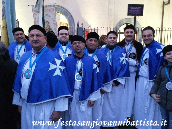 26/11/2017. Alcuni giovani confrati della Confraternita San Giovanni Battista.