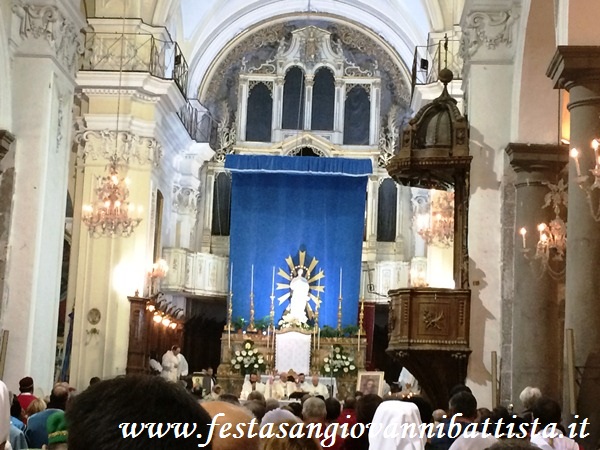 26/11/2017. La S.Messa officiata da S.E.R. Mons. Salvatore Gristina.