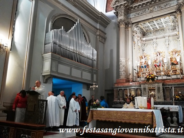 25/11/2018. Il saluto alle Confraternite della Diocesi di Catania di Padre Alfio Torrisi.