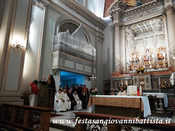 25/11/2018. La Prof.ssa Pina Fazzio Responsabile Confederazione Confraternite Arcidiocesi di Catania.