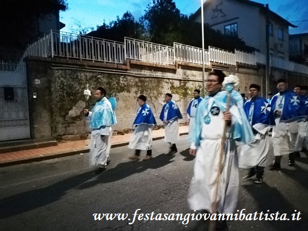 25/11/2018. Particolare dei due 'Sergenti Neri' in processione.