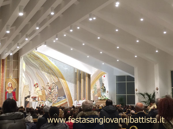 08/12/2015. Concelebrazione Eucaristica delle ore 18:00.