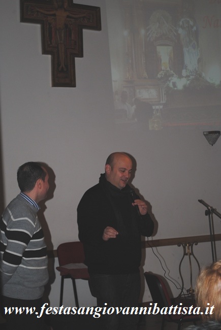11/12/2015. Alcune fasi della conferenza 'La piccola opera di Maria Immacolata'. Intervento finale di Padre Giuseppe Guliti.