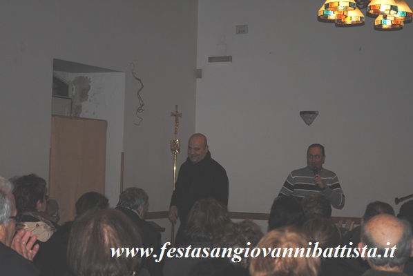 11/12/2015. Alcune fasi della conferenza 'La piccola opera di Maria Immacolata'. Intervento finale di Padre Giuseppe Guliti.