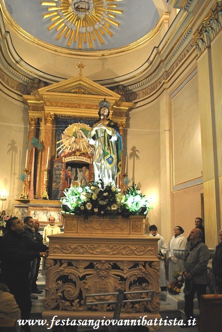 08/12/2016. Il rientro in Chiesa Madre.