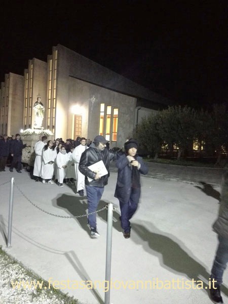 08/12/2017. L'inizio della Processione.