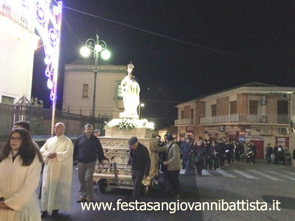 08/12/2017. La Comunità di San Giovanni Galermo in cammino con l'Immacolata.