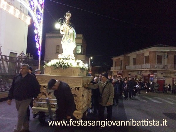 08/12/2017. In preghiera davanti al Fercolo.