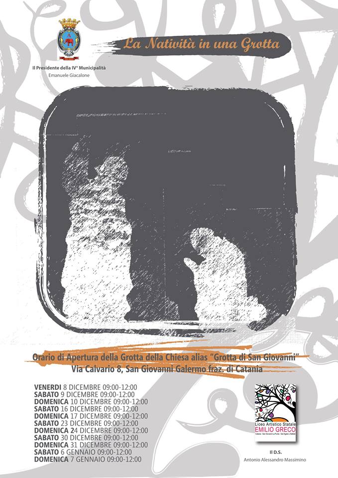 Programma apertura Grotta San Giovanni Battista.
