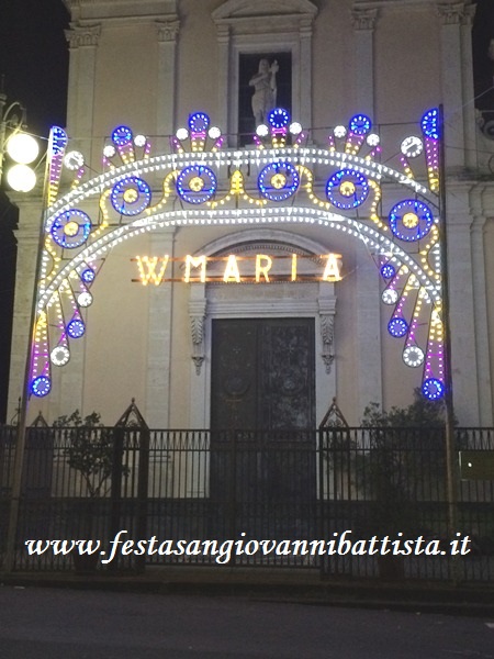 Prospetto Chiesa Madre San Giovanni Battista.