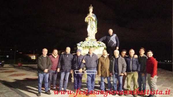 07/12/2018. Arrivo in forma privata nella nuova Chiesa SS.Zaccaria ed Elisabetta.