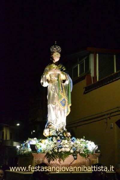 08/12/2018. Maria Santissima Immacolata la mamma di Tutti noi.