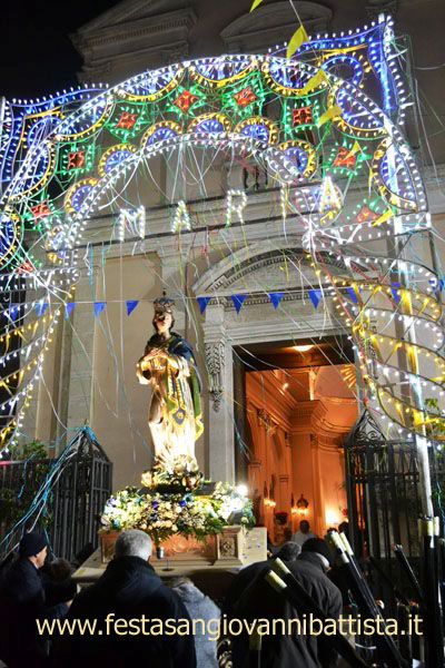 08/12/2018. Il rientro in Chiesa Madre.