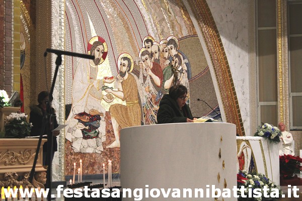 08/12/2019. S.Messa delle ore 18:00. La Liturgia della parola.