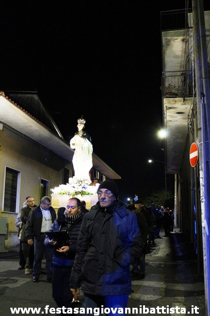 08/12/2019. Maria Santissima in Processione per le vie del Quartiere.