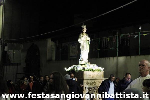 08/12/2019. Maria Santissima in Processione per le vie del Quartiere.
