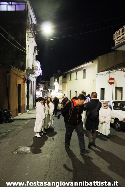 08/12/2019. Il Fercolo avanza in Via della Montagna.