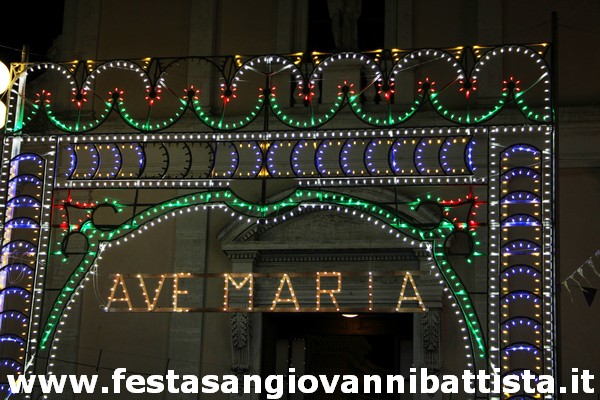 08/12/2019. La Luminaria in onore di Maria SS.